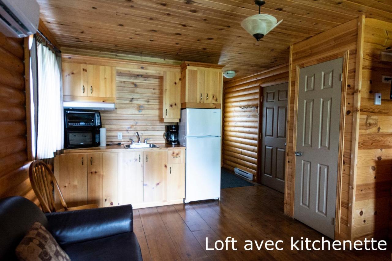 Chalets Et Spa Lac Saint-Jean Шамбор Экстерьер фото