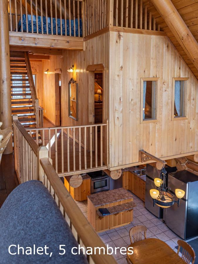Chalets Et Spa Lac Saint-Jean Шамбор Экстерьер фото